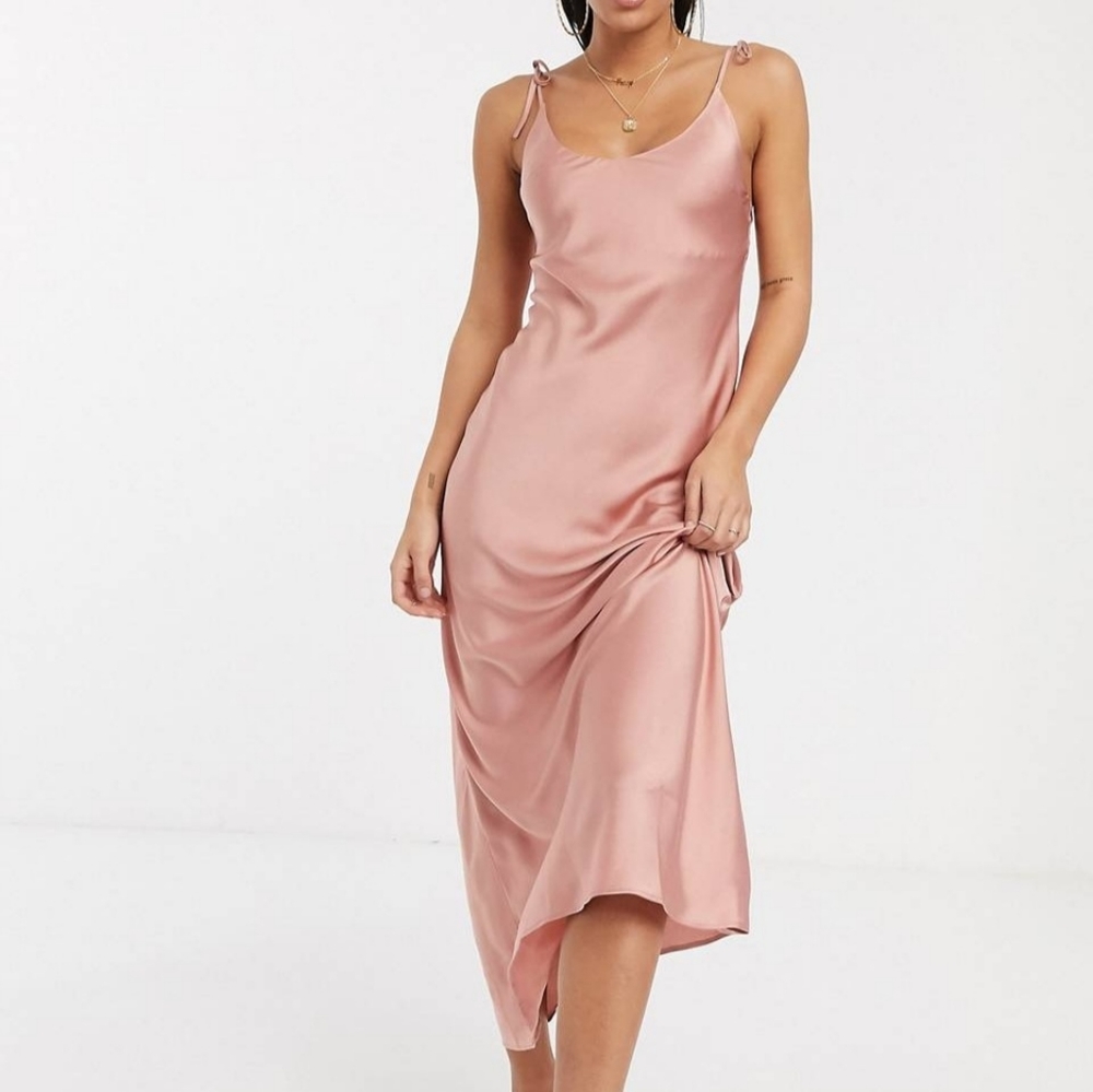 NEW ASOS maxi slip dress